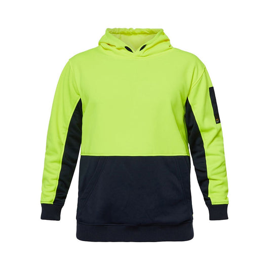 Hi Vis Hoodie  Yellow/ Navy Medium 542104 WT8010-Y/N-M