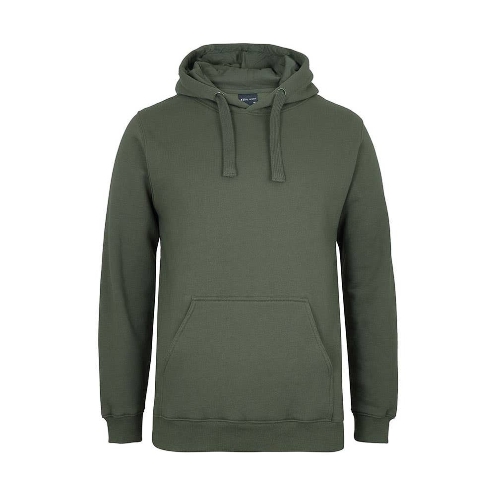 Jumper Hoodie Fleecy Poly/Cotton Rich 310gsm Army M Jb's Wear 490617 3FH-ARMY-M