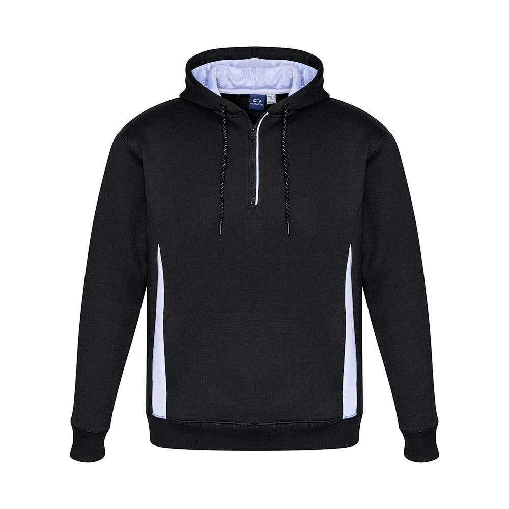 Hoodie Adults Biz Renegade Black/White/Silver 2XL Biz_455350_SW710M-BLK/WHT/SIL-2XL