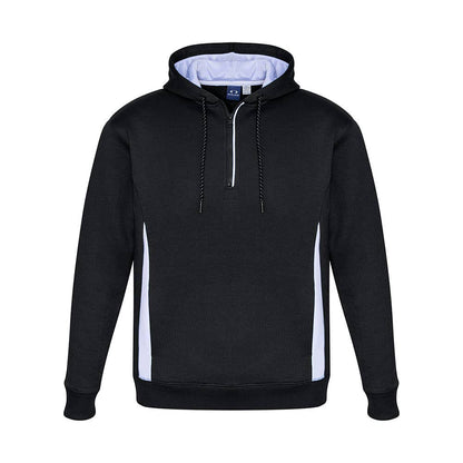 Hoodie Adults Biz Renegade Black/White/Silver 2XL Biz_455350_SW710M-BLK/WHT/SIL-2XL