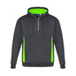 Hoodie Adults Biz Renegade Grey/Fluoro Lime/Silver 2XL Biz_511473_SW710M-GRY/LIM/SLV-2XL