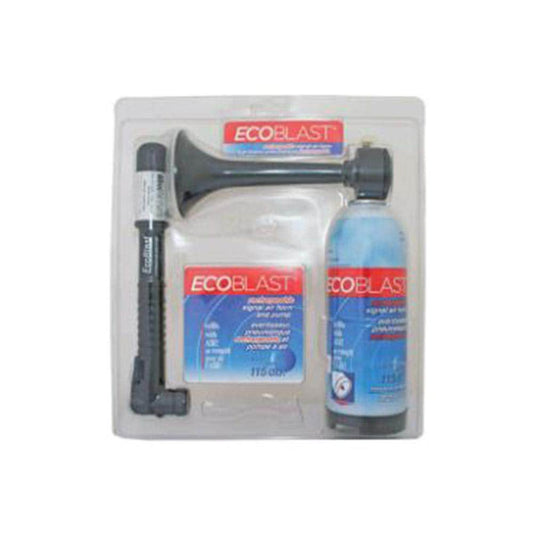 Air Horn + Pump Kit Rechargeable Ecoblast 100310 RWB6906