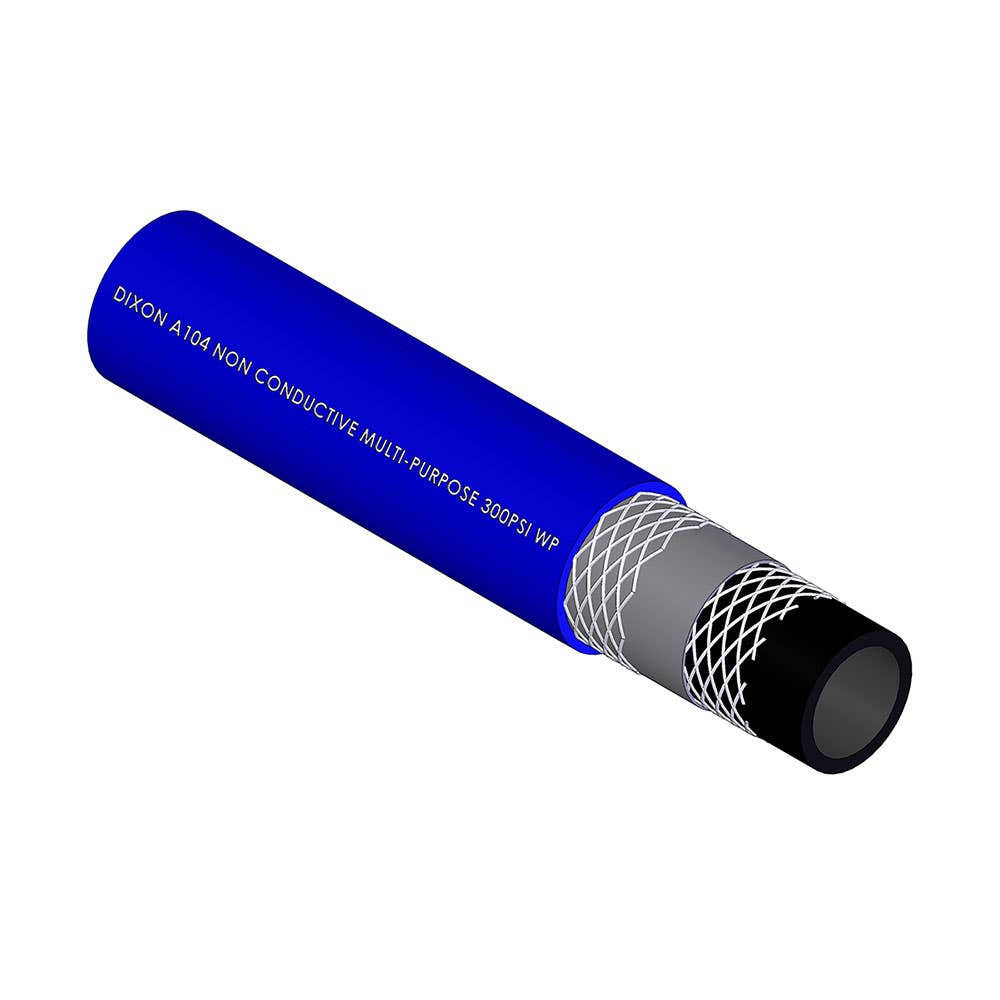 Hose Rbr Multi/p Del 25m 300psi 4:1 SF Blue/non Cond X 100m Reel 516606 A104025bl100
