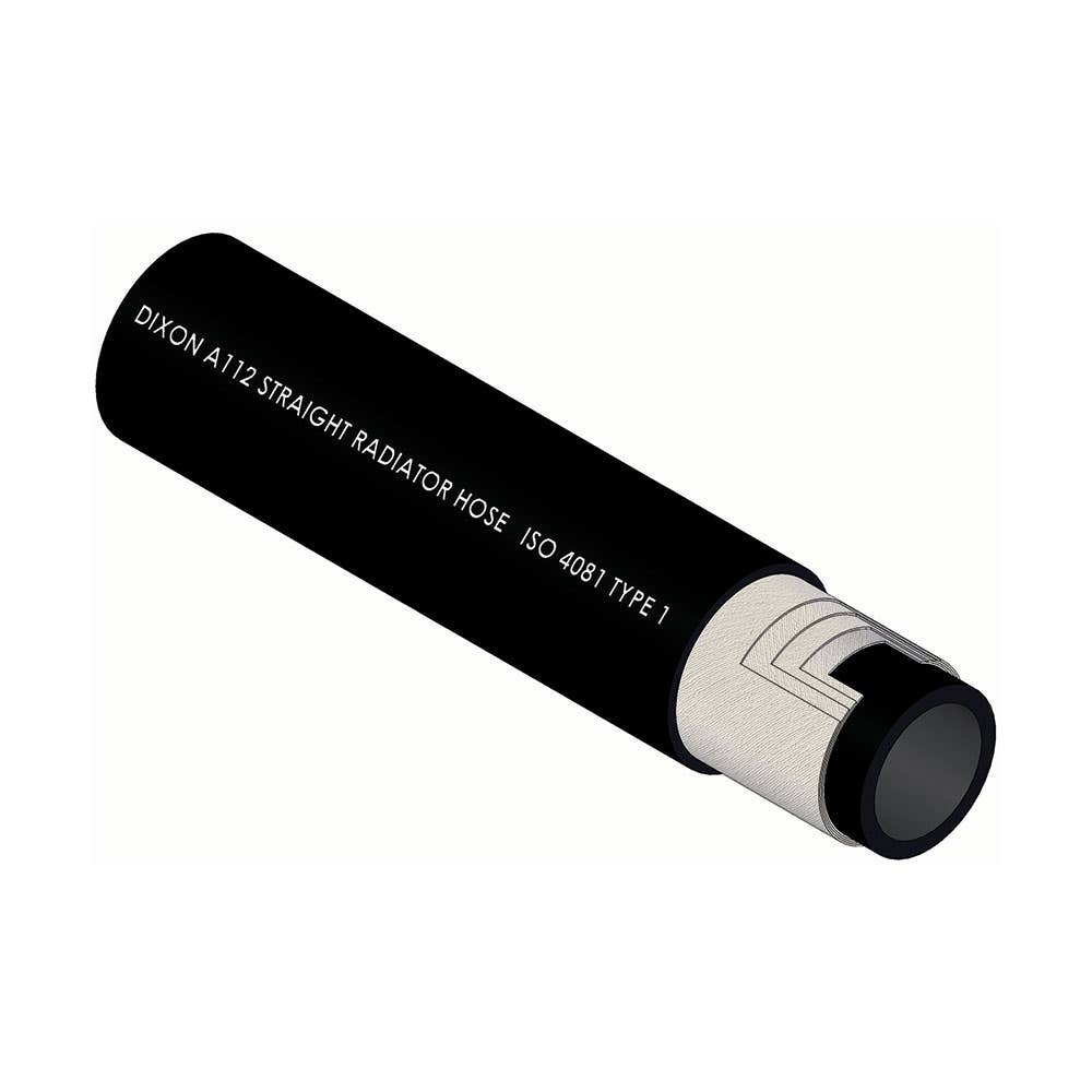 Rubber Radiator Non-Reinforced Hose Black 19mm 60020645 A11219