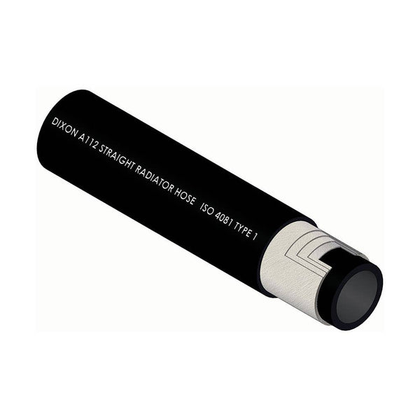 Rubber Radiator Non-Reinforced Hose Black 22mm – ATOM