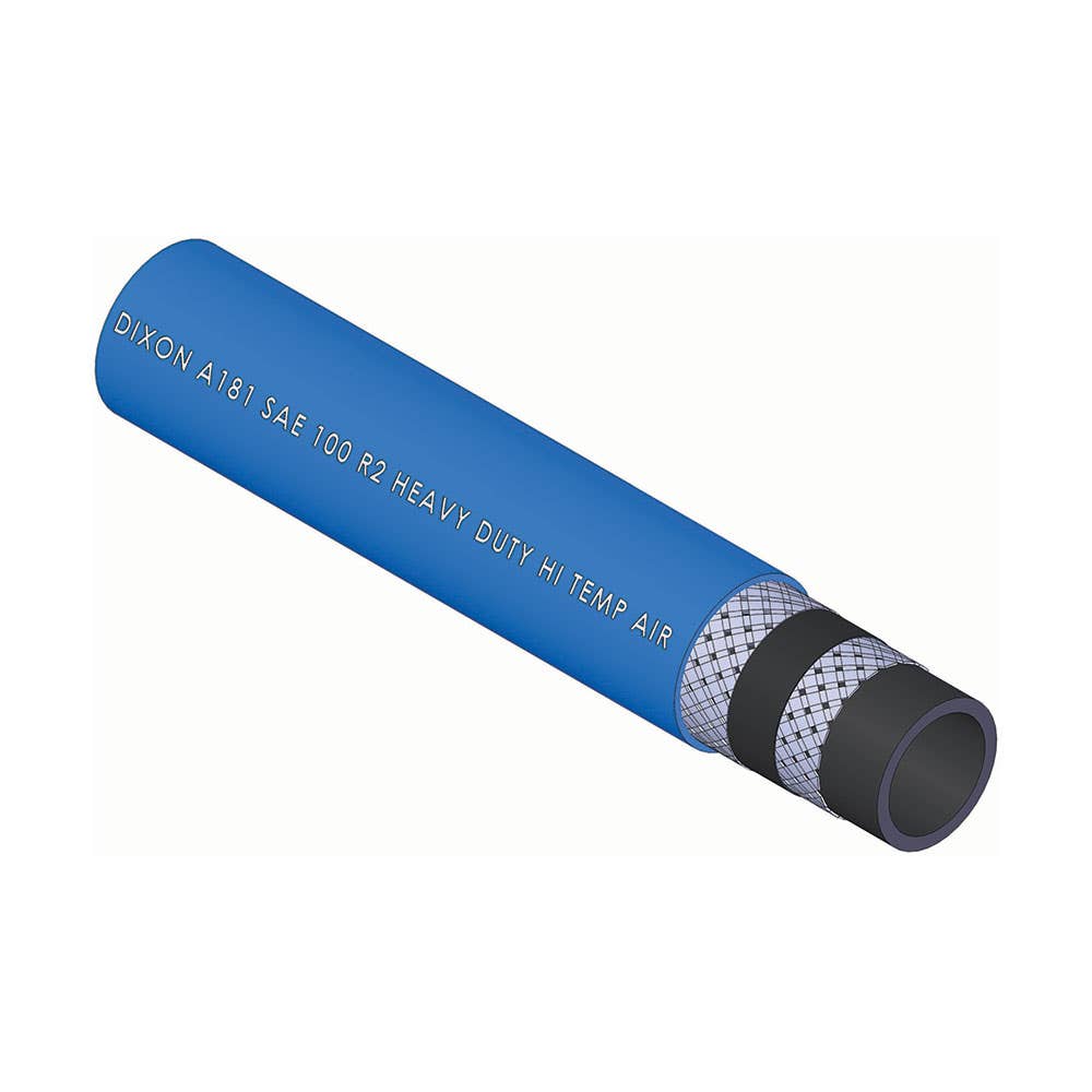 Rubber High Temperature Steel Bull Braid Hydraulic Fluids Hose 12mm 36000880 A181012