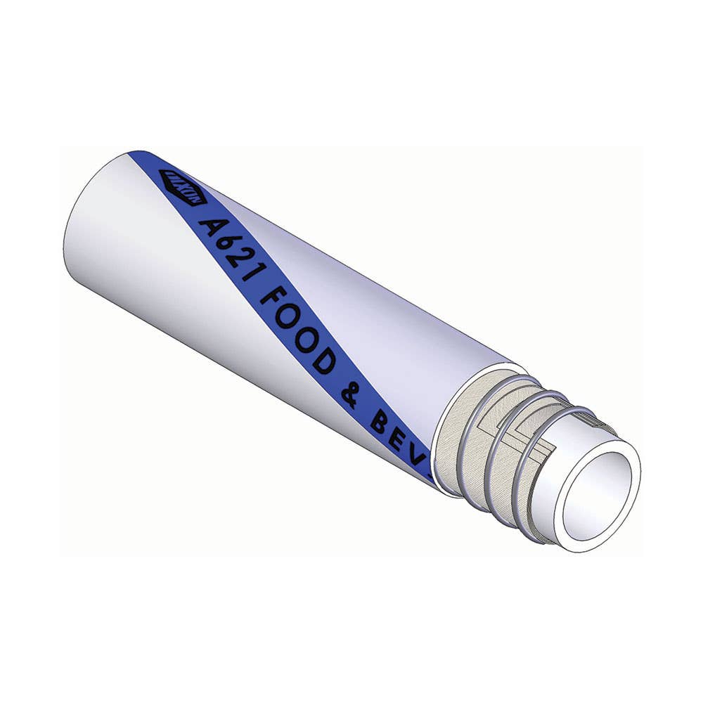 Rubber Food, Milk & Beverage Suction & Delivery Hose 25mm 461339 A621025