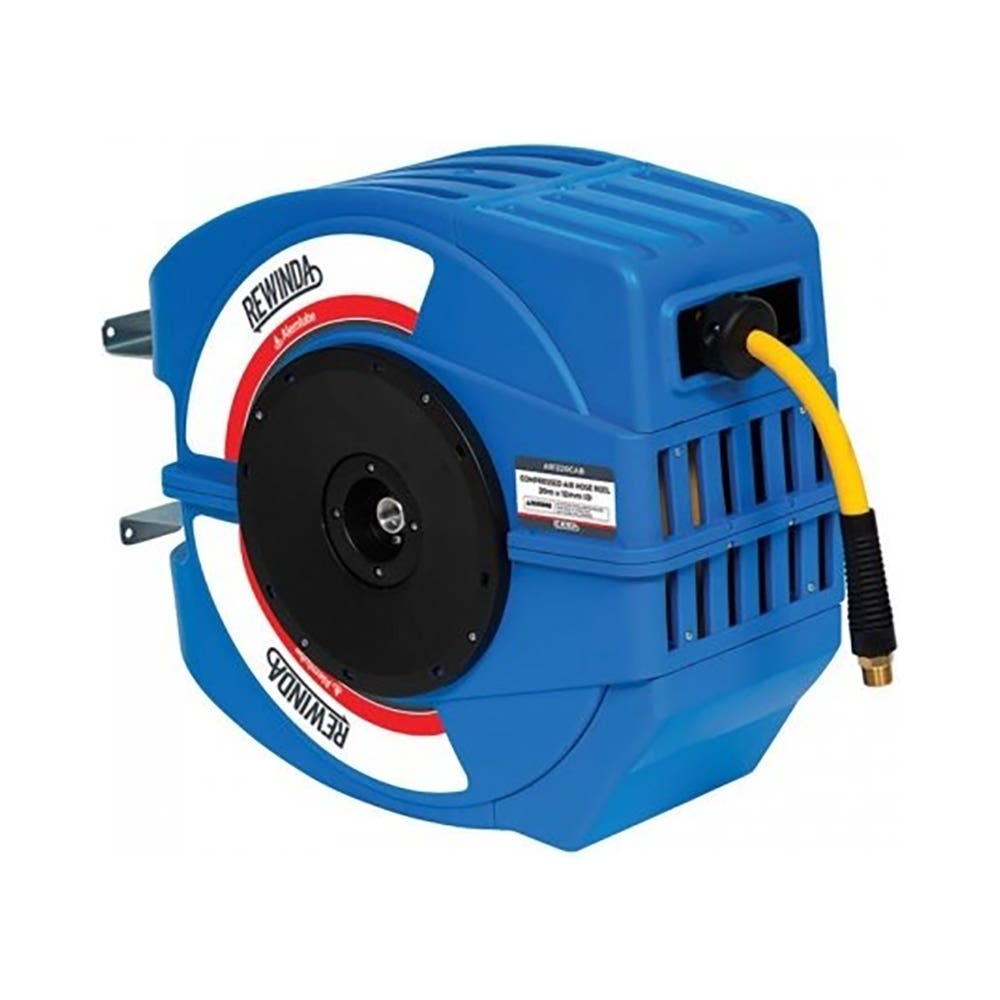 Reel Hose Blue 20m x 1/2'' ID Polymer Hose Alemlube 20m Blue AR1220CAB 40065571 AR1220CAB