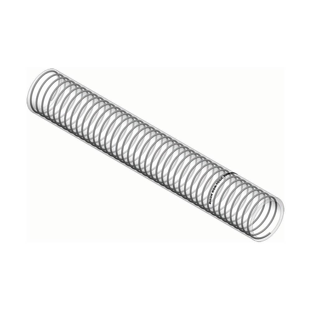 HOSE PVC FOOD S/D 152MM 20PSI CLR/WIRE HLX MD X 20M 511054 ARM150020