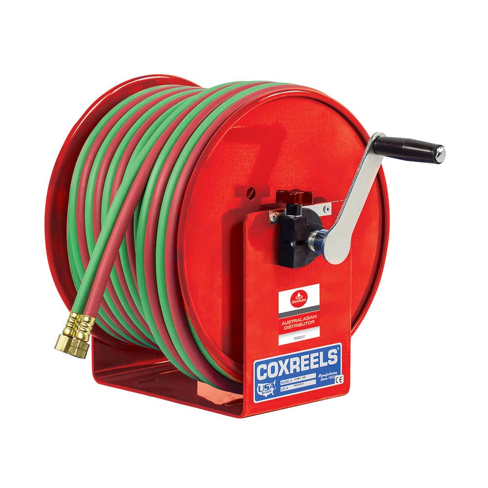 Oxy-Acetylene Hose Reel 6mm x 30m 40014248 112W-1-100