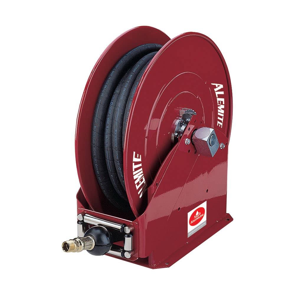 8080-A Grease Hose Reel Assembly Metal Frame 10mm x 25m 1,000psi 90470137 8080-A