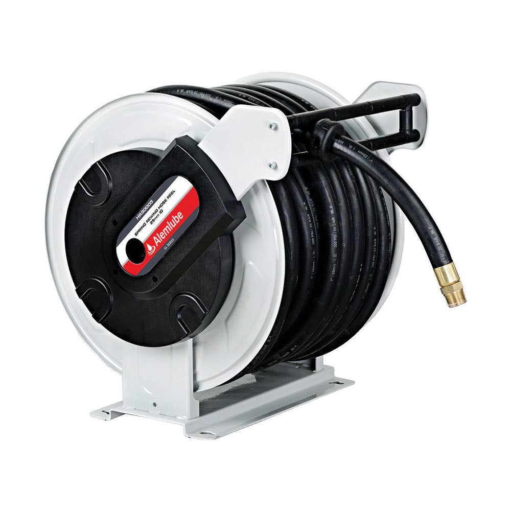 Diesel, Air & Water Spring Rewind Hose Reel 25mm x 30m 300psi 30004345 HR90005