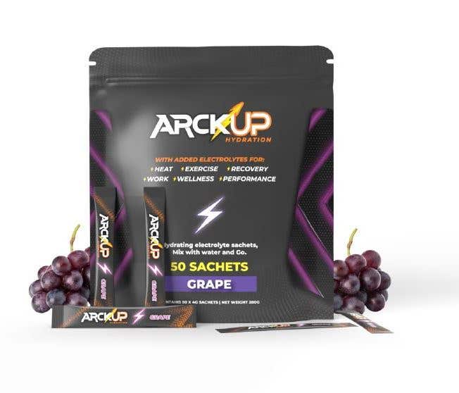 Arckup Hydration Sachets Grape 50 Pack_594120_323388-50