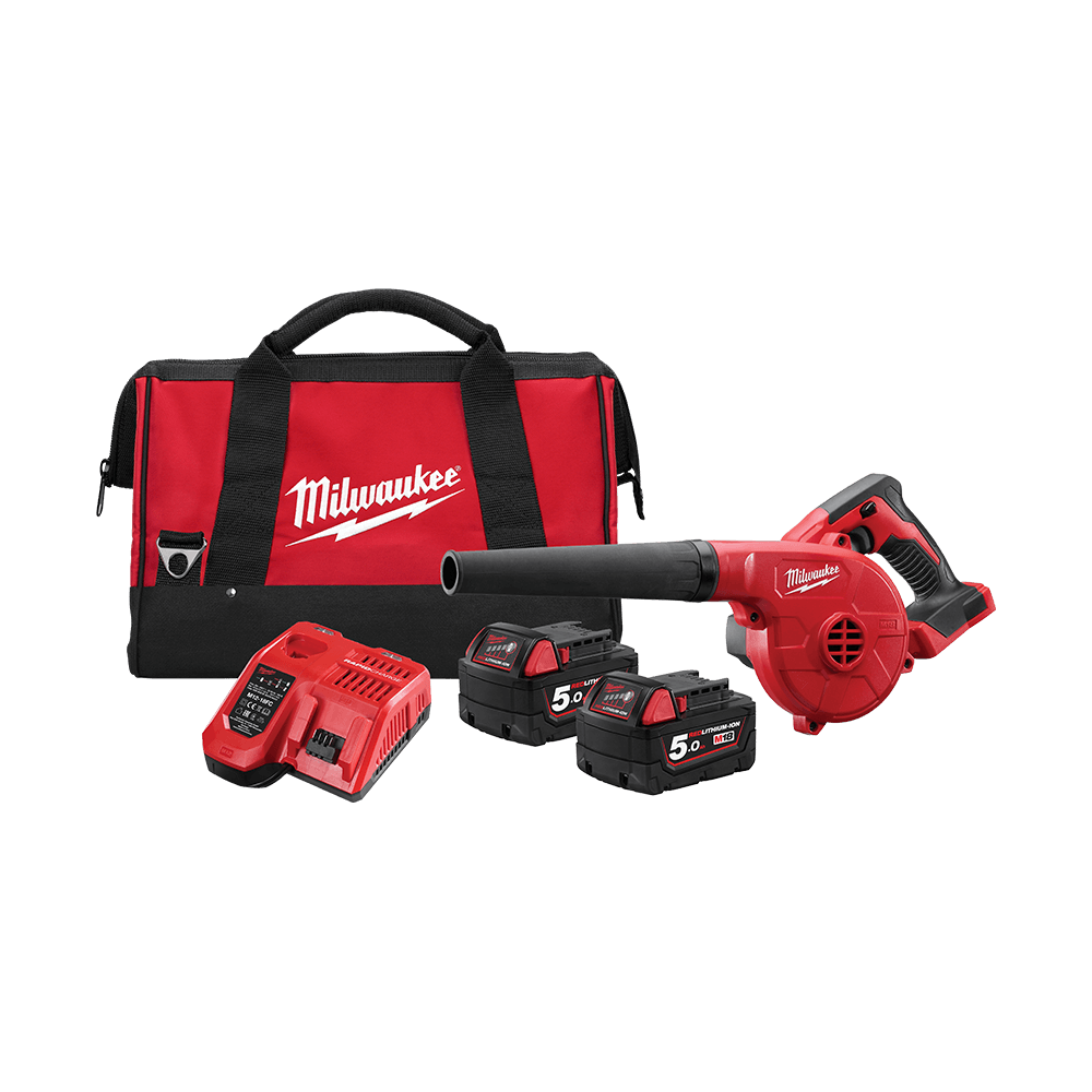 Blower 18V Li-Ion Cordless 3 Speed Compact Kit 5.0AH M18 Milwaukee 497013 M18BBL-502B