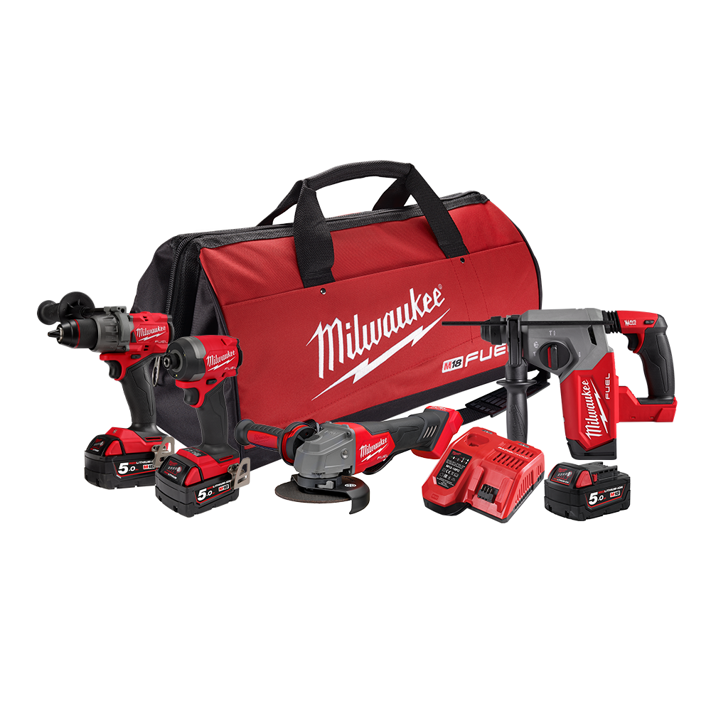 M18 Fuel 4 Piece Power Pack 4A3 – ATOM