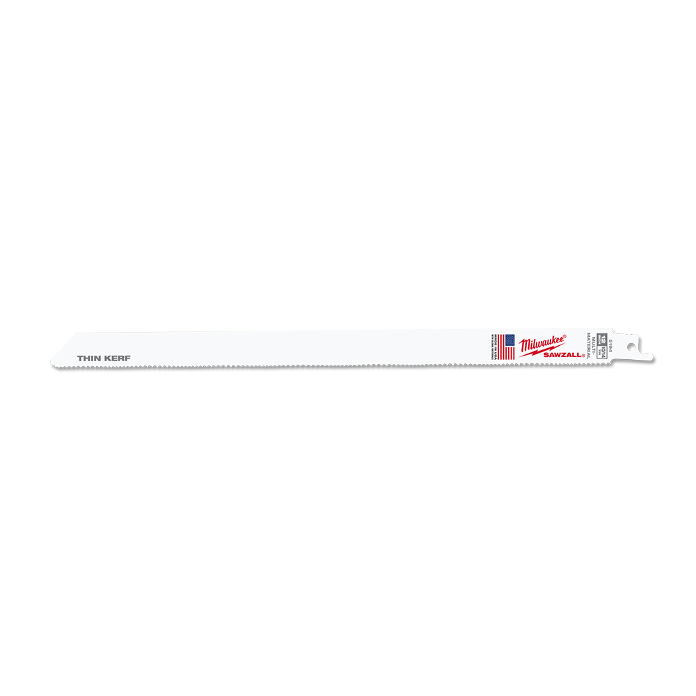 Thin Kerf Sawzall Blades General Purpose 300mm 10/14 TPI Pk5 253544 48005194