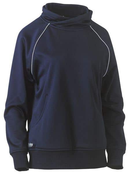Jumper Womens Work Fleece Bisley 14 Navy BKL6924 BPCT14 40021954 BKL6924 BPCT14
