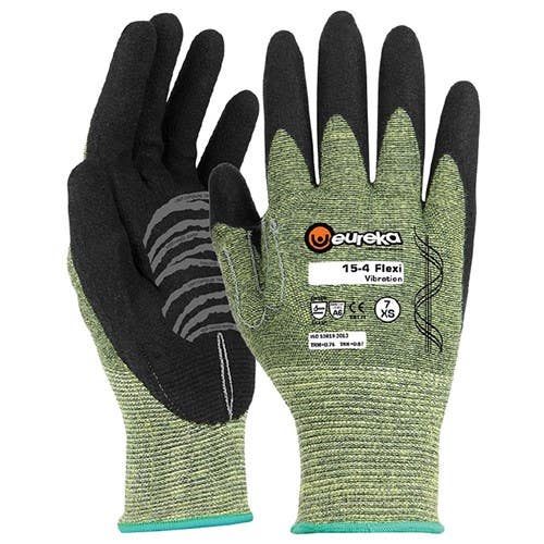 Eureka Anti Vibe Glove Cut DG Cut F Palm Size 10 498345 E15-4VR Cut/XL