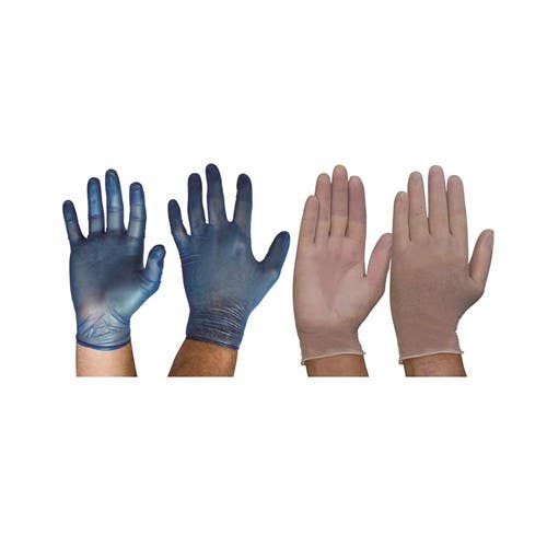Gloves Powder Free Disposable Blue Vinyl Large ProChoice Pk 100 285443 DVBPFL NLA