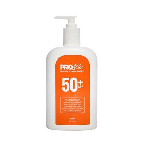 PROBLOC SPF 50 + Sunscreen 500mL Pump Bottle 37100049 SS500-50