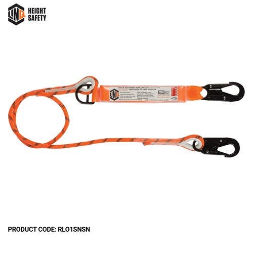 Single Rope Lanyard 282680 RLO1SNSN