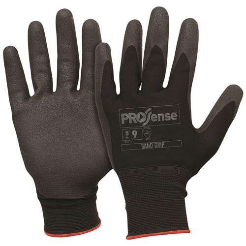 Gloves Sandr Grip Nitrile Dip Size 7 ProChoice 35000075 NSD7