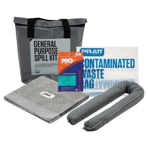 General Purpose Economy Spill Kit Grey Bag 25L 40041136 ESKGP025
