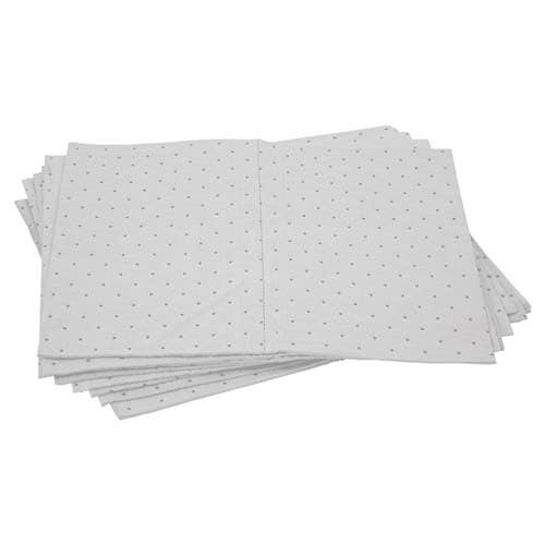 Oil & Fuel Absorbent Pad 300gsm White 10 Pack 40041144 APW300