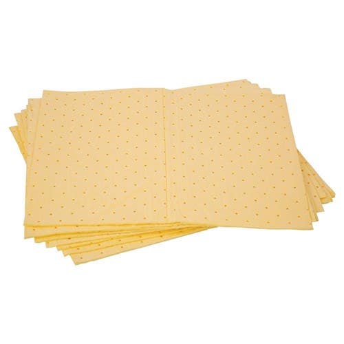Hazchem Absorbent Pad 300gsm Yellow 10 Pack 40041146 APY300