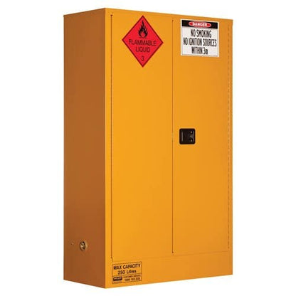 Cabinet DG Flammable Liquid 250L 1825 X 1115 X 500mm  3 Shelf 90160085 5545AS