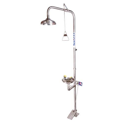 Safety Shower & Eye/Face Wash Unit Hand & Foot Operated 40015367 SE612T316