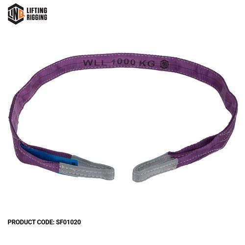 Sling Flat 1T  2m Purple SF01020 40072999 SF01020