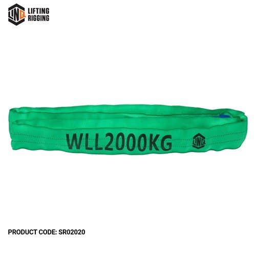 Sling Round 7:1 WLL Polyester 2T 2.0m 37100056 SR02020