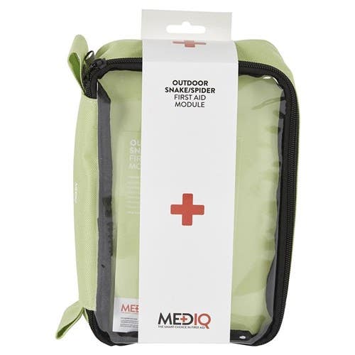 Mediq Incident Ready First Aid Module Outdoor/Snake/Spider - Lime Soft Pack 453484 FAMO