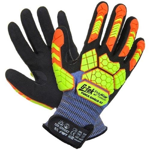 Maxitek Forceshield X7 Polykor Nitrile Glove Size 8_536086_120-3700X7-8