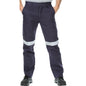 Pant Cotton Drill Cargo Pants 310GMS Navy Taped 87R 1024T Workit 419951 1024TN87R