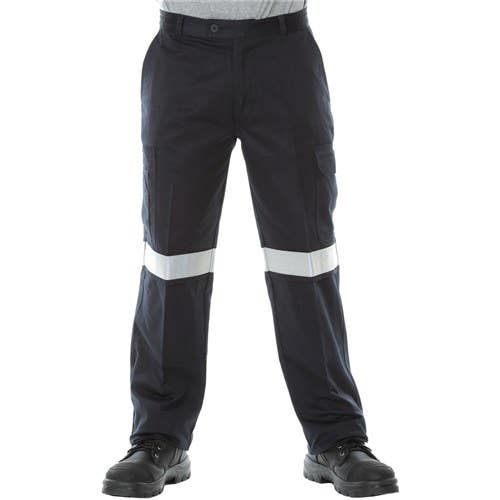 Pants FR Navy 250GSM Modacrylic Cargo FR Taped 79L 40042169 1808TN79L