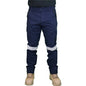 Pants Stretch Canvas Cargo 250gsm Taped Navy 92S Workit 453715 1026TN92ST