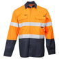FLAREX RIPSTOP PPE2 FR Inherent 197gsm Taped Shirt Orange/Navy 2834 - 4XL 545569 2834ON4XL