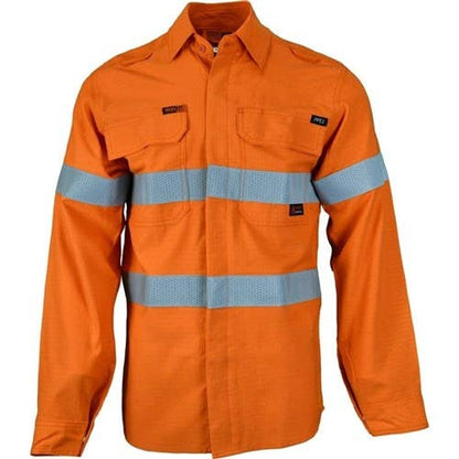 Flarex Ripstop PPE2 FR Inherent 197 Taped Orange Shirt Small 554735 2833OS