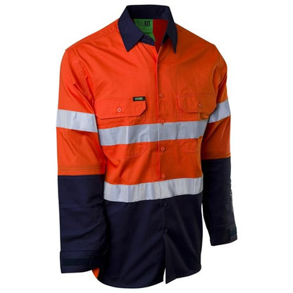 FR Hi-Vis Armadura Cut Protection L/S Taped Shirt Workit M O/N 2613ONM 40063868 2613ONM