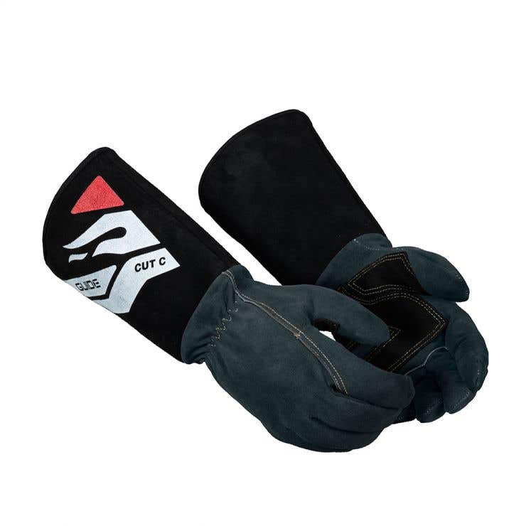 Guide 3571 Premium Welding Gloves Size 9 Cut C 538702 G3571-09