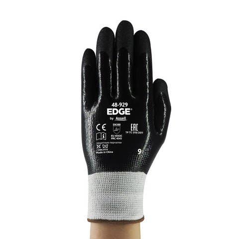 Edge&trade; 48-929 Cut C Oil Resitant Nitrile Coated Gloves 48929