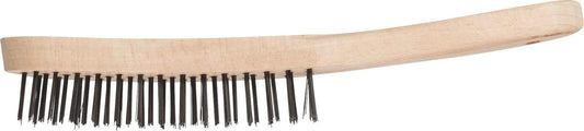 Hand Scratch Brush - STEEL Wire - Wooden Body 290mm HBU 30 ST 0.35 37100070 43672001