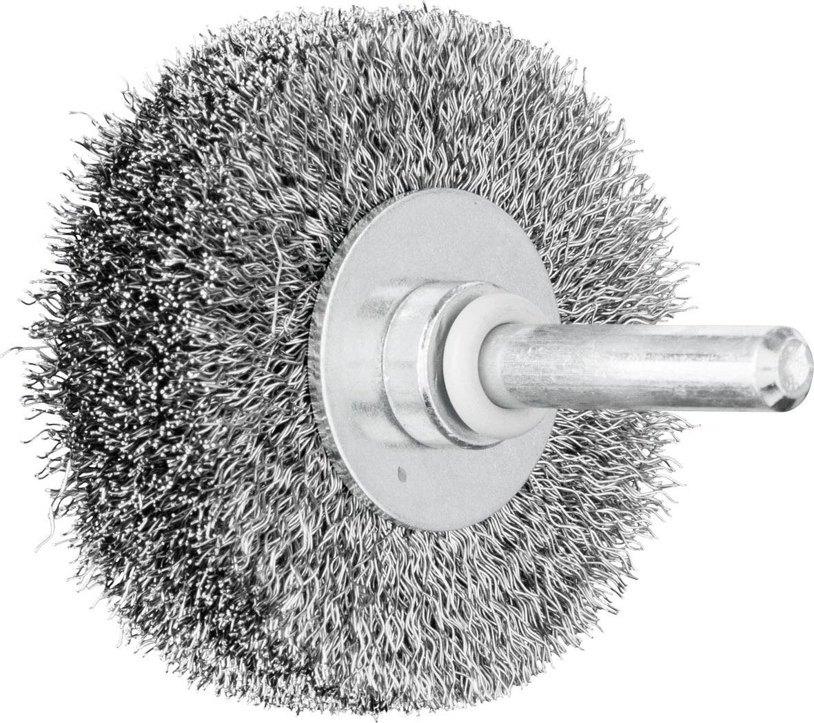 Wheel Wire Steel Mounted Crimped 50 x 15 x 1/4'' Universal Pferd 40009485 43740004