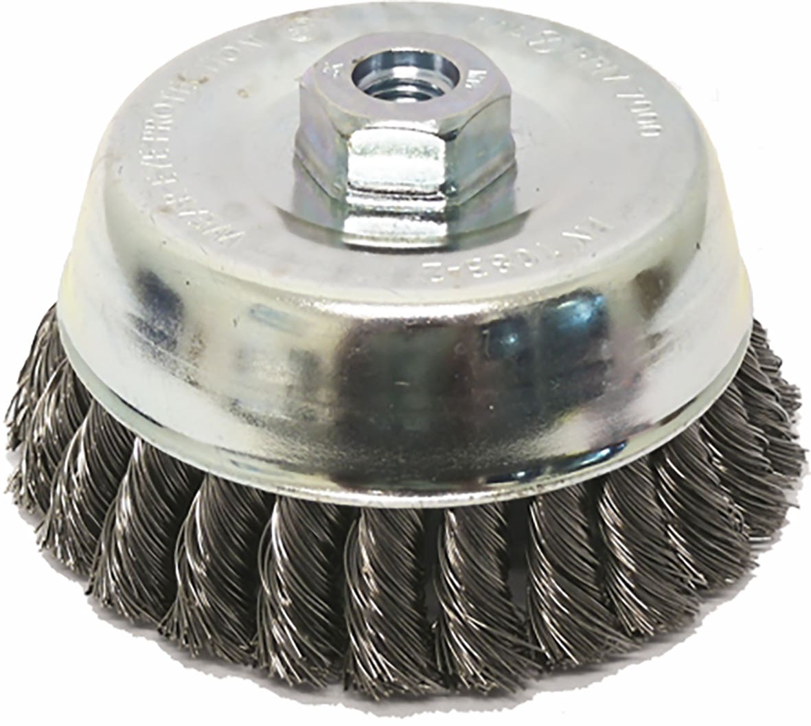 Brush Cup Wire Steel Twist Knot 125mm X 14mm Universal Pferd 40009476 43740112