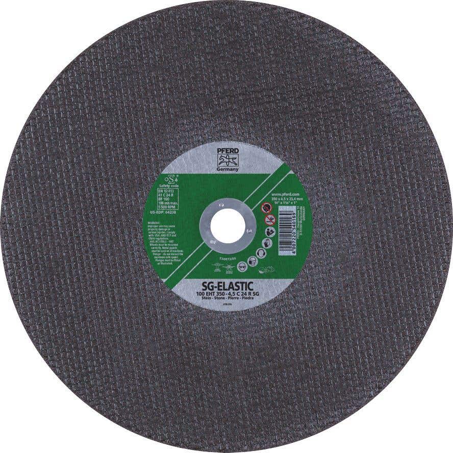 Wheel Cut Off Masonry 400 x 4.8 x 20mm 100EHT C24 RSG Pferd 92600106 61629400