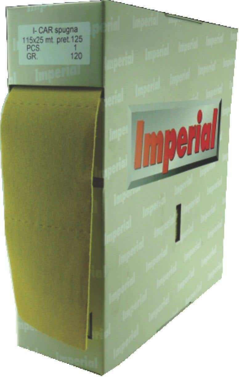 Roll Sponge Abrasive Aluminium Oxide 180G 115mm X 25m Imperial 40024236 75600652