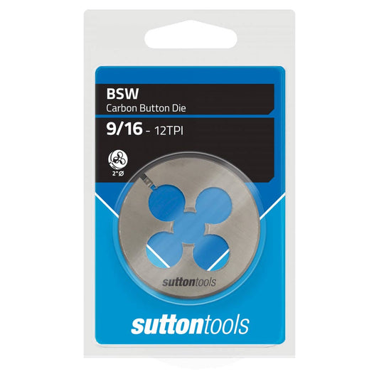 Die Button 2'' OD Carbon Steel 9/16''-12 BSW 92988008 M4201429