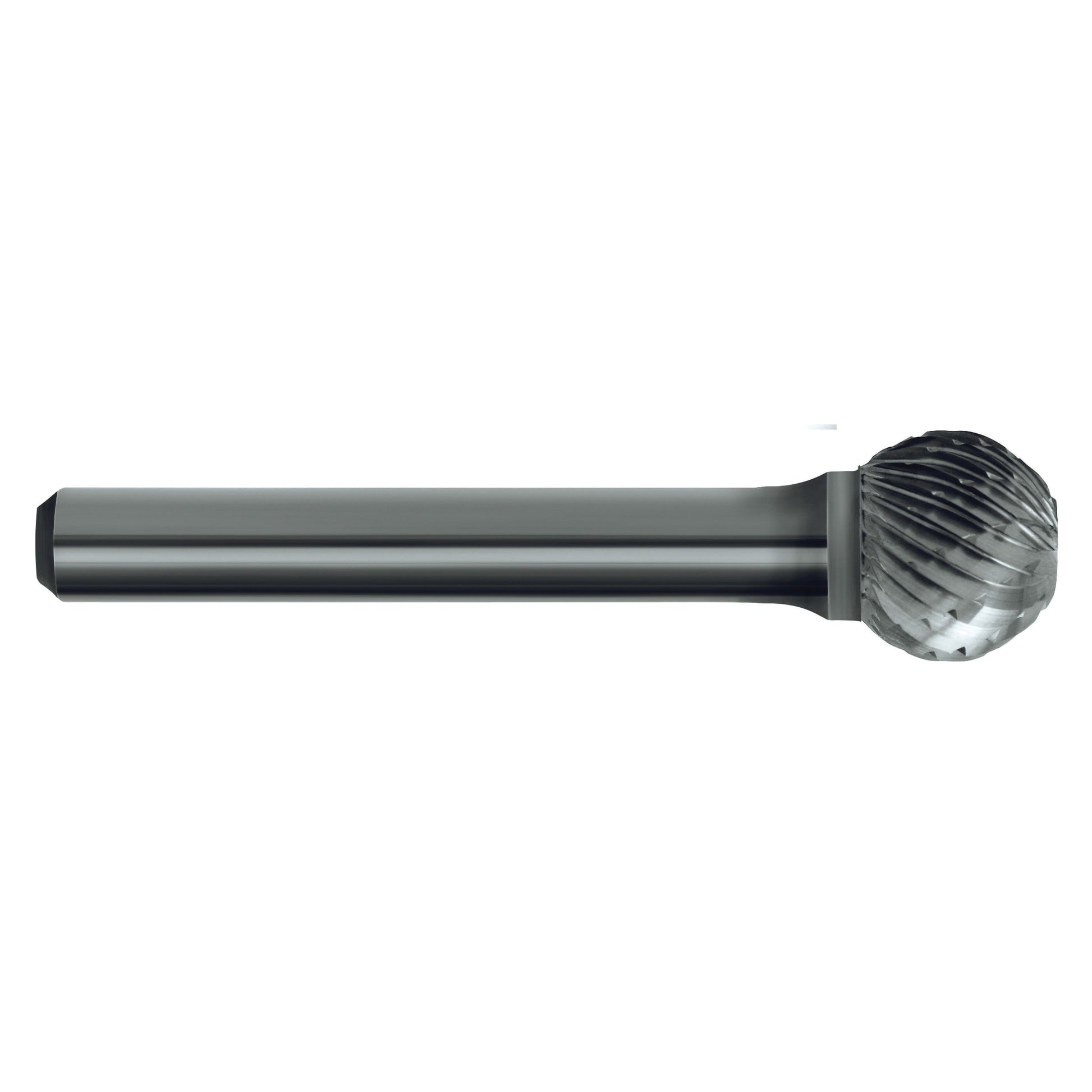 BUR CRB B202 SD100 BALL SHAPE DBLCUT 1/4 1/4 SHK 37100081 B202SD100